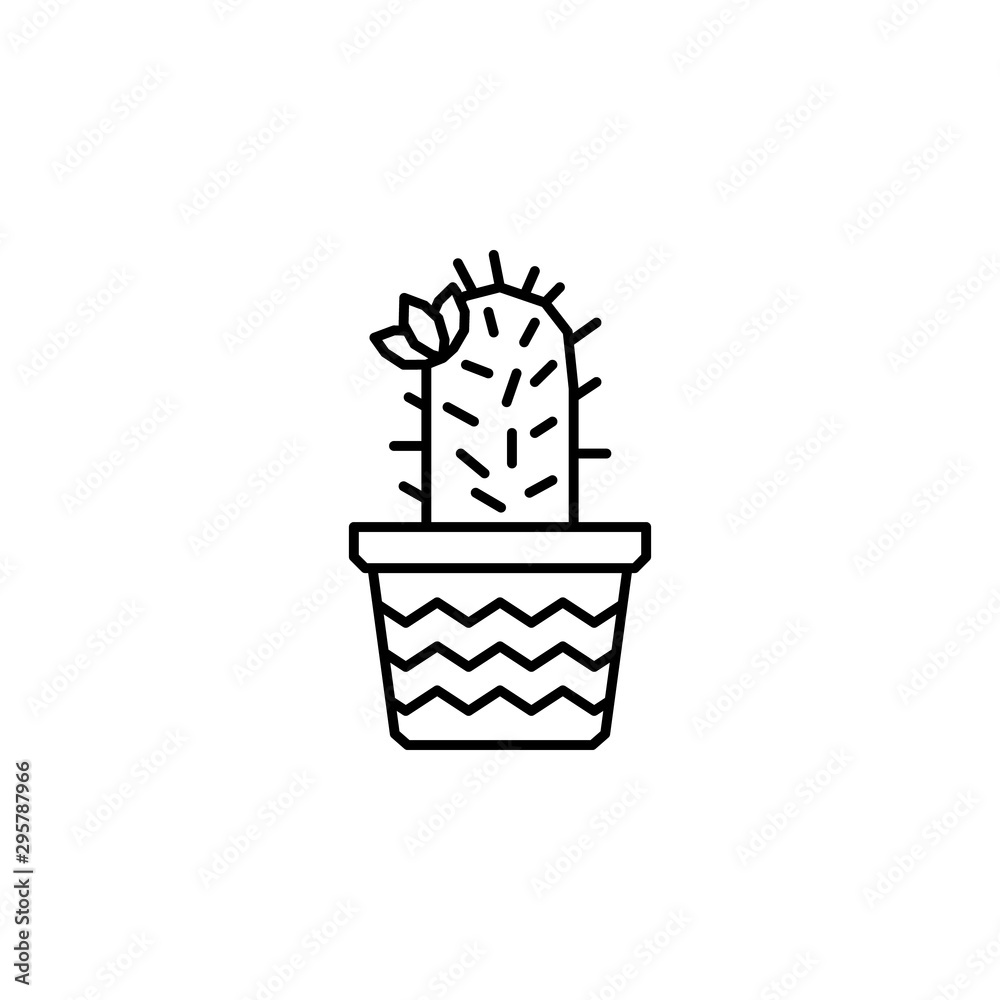 Cactus, flower, plant icon. Element of Dia de muertos icon Cactus, flower, plant icon. Element of Dia de muertos icon