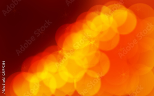 Abstract background with Bokeh color