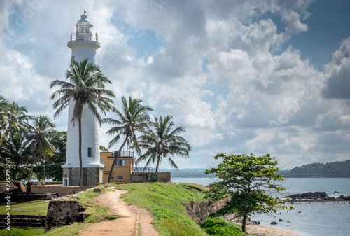 Lighthouse in old town Galle in southern Sri Lanka © Rex Wholster