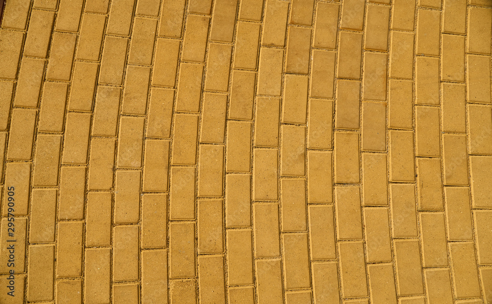 yellow paving tile for background or texture yellow paving tile for background or texture