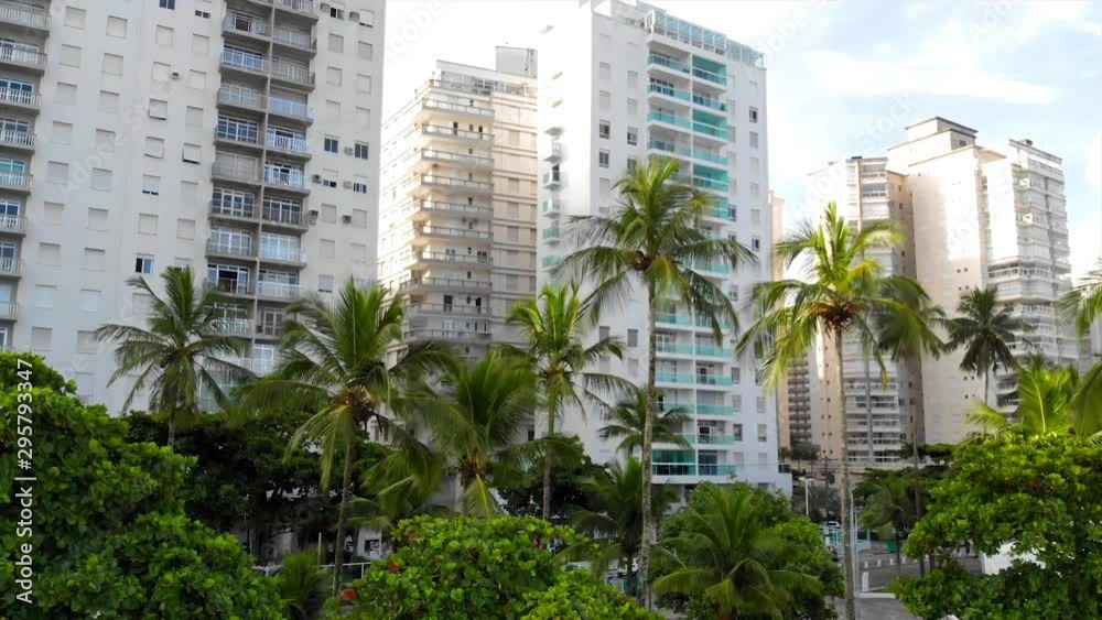 buildings on the beach front buildings on the beach front