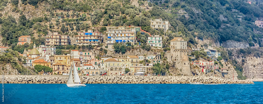 Amalfi Coast near to Cetara, Italy