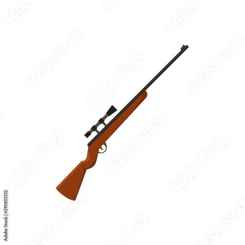 Obraz na plátně Classic sniper rifle icon