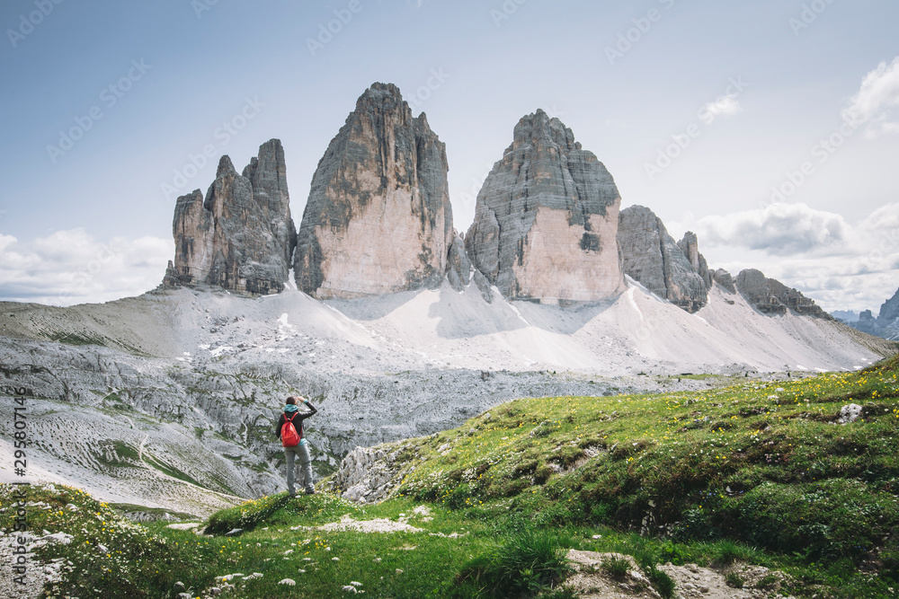Tre Cime di Lavaredo Natural Park, Dolomites, South Tyrol, Italy