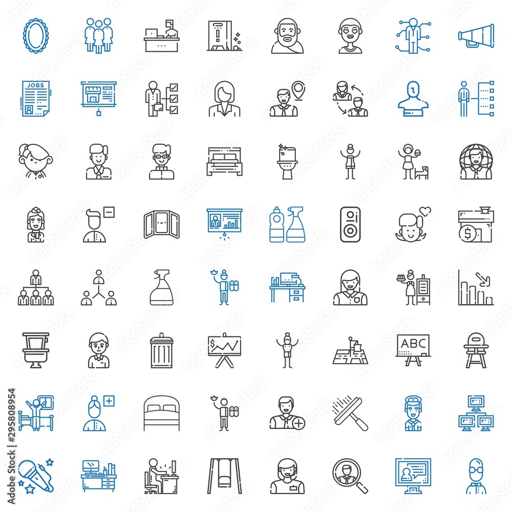 person icons set