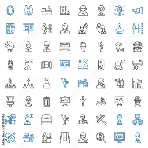 person icons set