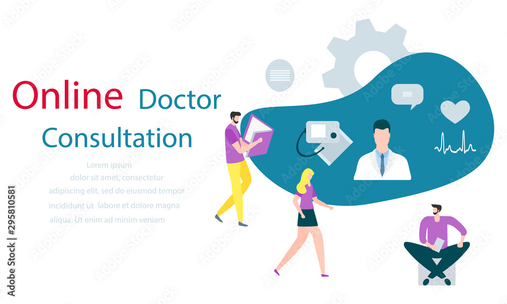 Online doctor People Medical services Monitoring