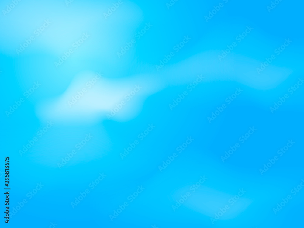 Blue sky with clouds. Vector Illustration for poster or banner Blue sky with clouds. Vector Illustration for poster or banner