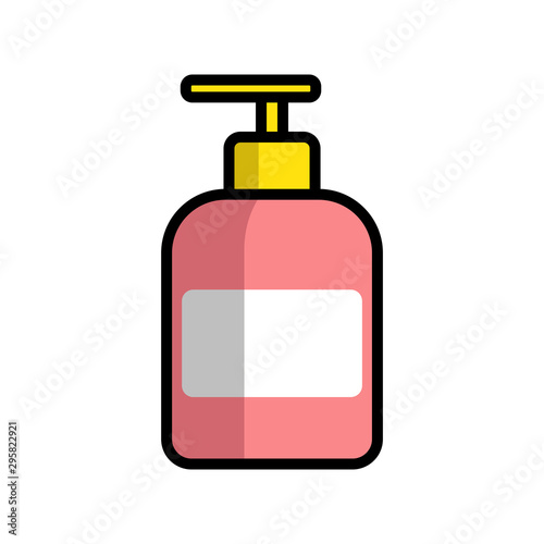 shampoo icon vector design template