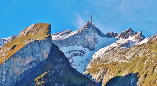 Alpstein-Panorama mit Säntis, Ostschweiz photo