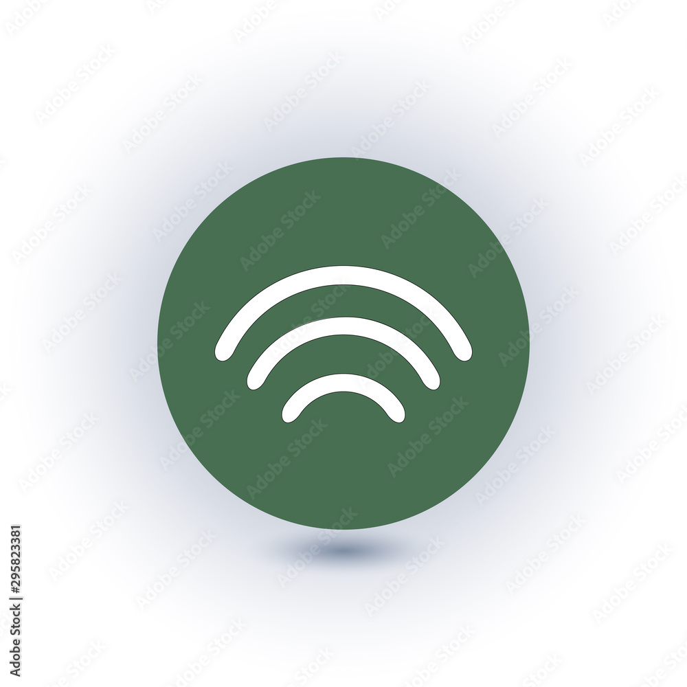 WIFI icon, WIFI icon vector, in trendy flat style isolated on white background. WIFI icon image, WIFI icon illustration WIFI icon, WIFI icon vector, in trendy flat style isolated on white background. WIFI icon image, WIFI icon illustration