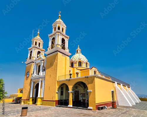 Church of Our Lady of Remedies in Cholula, Mexico photo