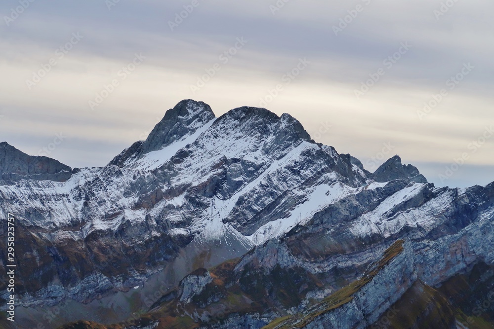 Altmann-Gipfel, Alpstein, Gebirge, Ostschweiz Altmann-Gipfel, Alpstein, Gebirge, Ostschweiz