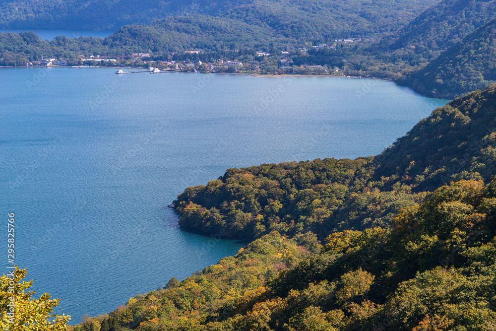 Towada Hachimantai National Park in early autumn