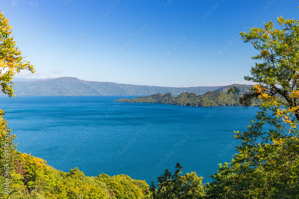 Towada Hachimantai National Park in early autumn