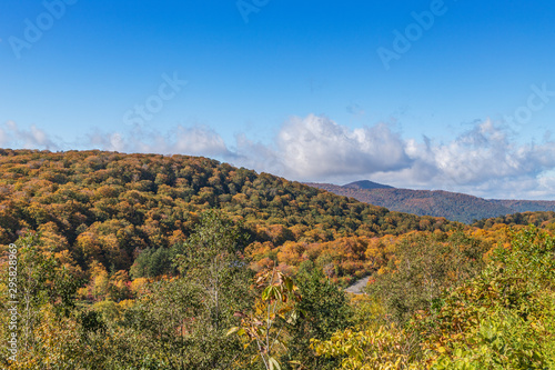 Towada Hachimantai National Park in early autumn