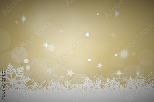 snow background with Snowflakes and snowfall on a cold  winter background