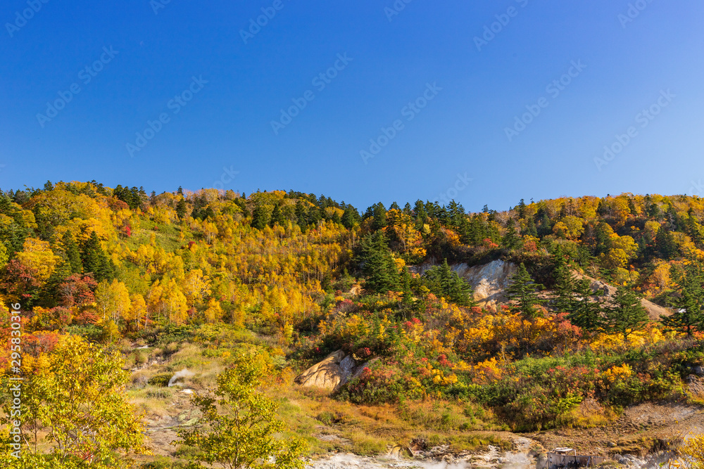 Towada Hachimantai National Park in early autumn