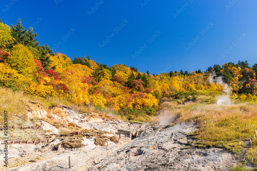 Towada Hachimantai National Park in early autumn Towada Hachimantai National Park in early autumn