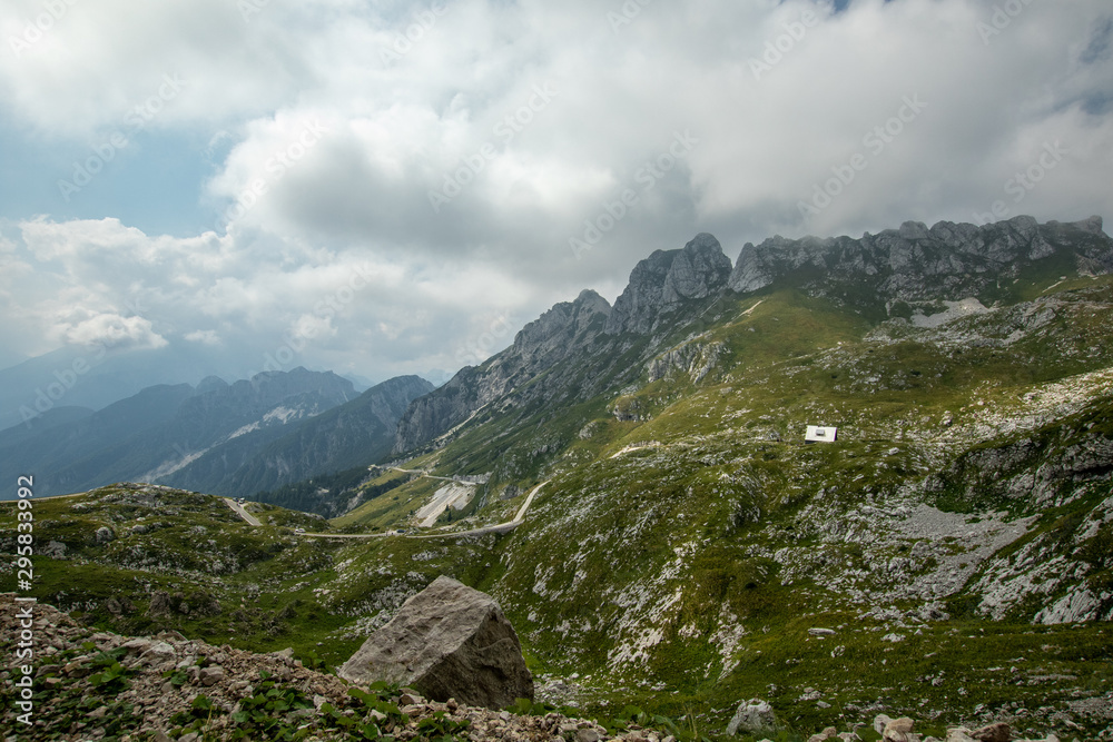 Mountain scenery in Slovenia - Mangart