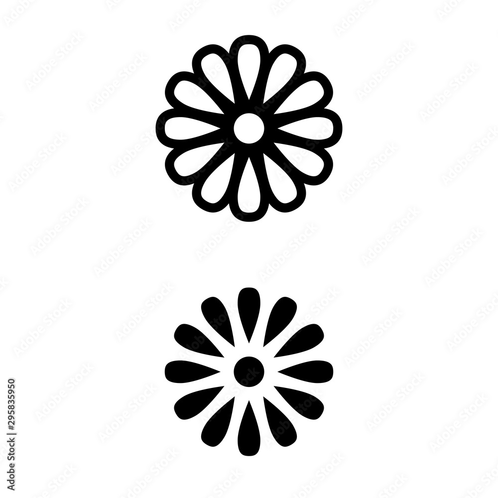 Flowers vector icon. bloom illustration symbol. eco sign or logo. Flowers vector icon. bloom illustration symbol. eco sign or logo.