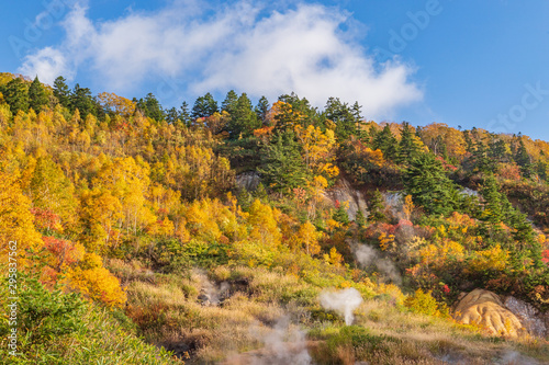 Towada Hachimantai National Park in early autumn