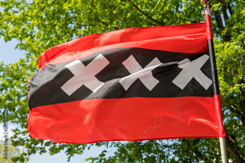 Photography Amsterdam City Flag