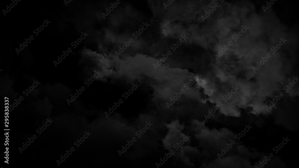 Αυτοκόλλητο Atmospheric spooky halloween smoke
