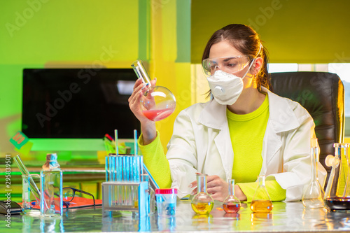Medicinal laboratory. Moder...
