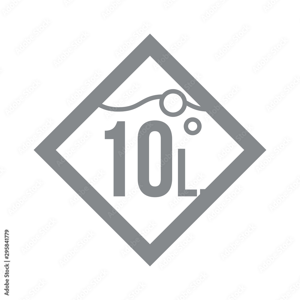 10 Liters l sign l-mark estimated volumes milliliters (ml) Vector symbol packaging, labels used for prepacked foods, drinks different liters and milliliters. 10 litre vol single icon isolated on white 10 Liters l sign l-mark estimated volumes milliliters (ml) Vector symbol packaging, labels used for prepacked foods, drinks different liters and milliliters. 10 litre vol single icon isolated on white