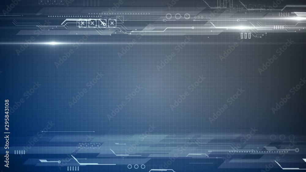 futuristic interface digital technology background