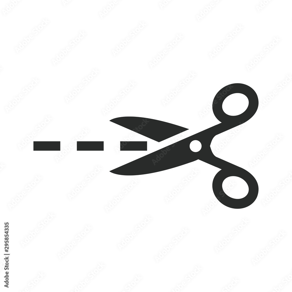 scissor icon vector design illustration scissor icon vector design illustration