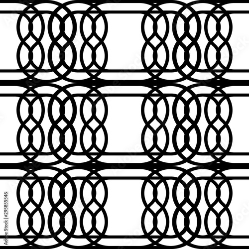 Design seamless monochrome grating pattern