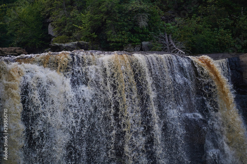 Spectacular Blackwater Falls located in West Virginia.