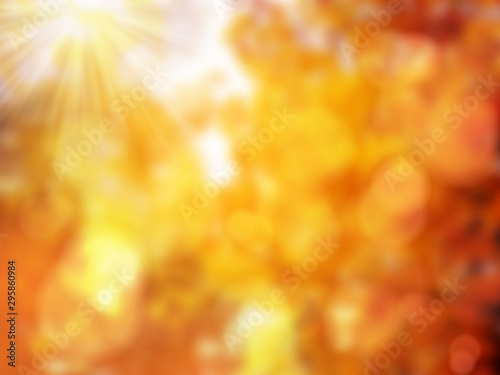 abstract background spring red yellow blurred landscape