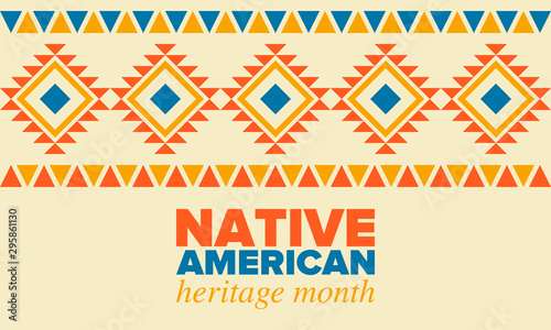 Photo Native American Heritage Month in November