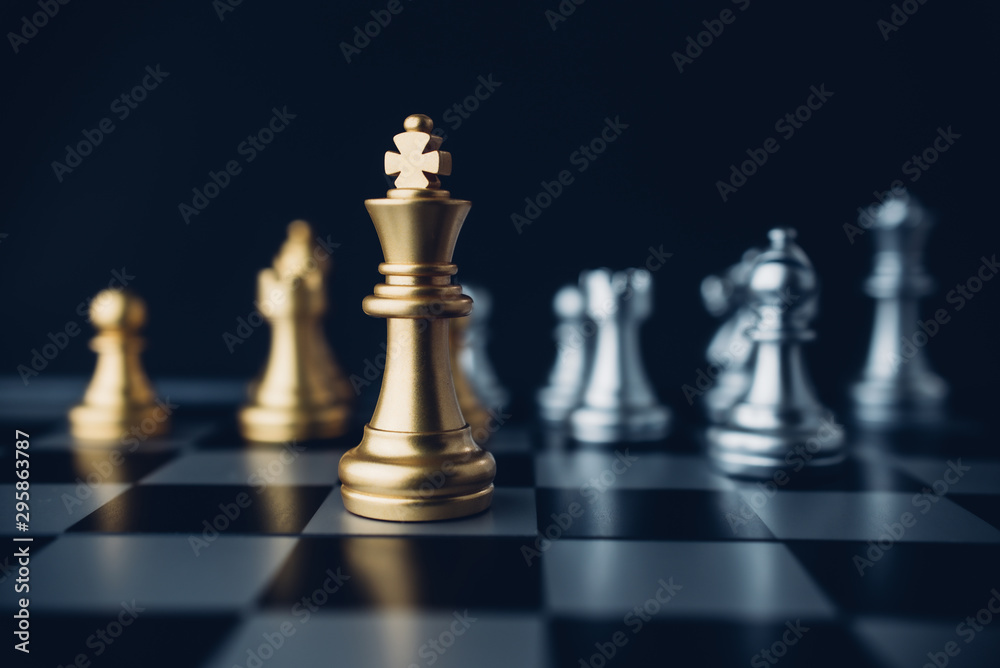 Chess board game business strategy or leadership concept. Chess board game business strategy or leadership concept.