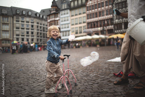 Disabled children know how to enjoy life.