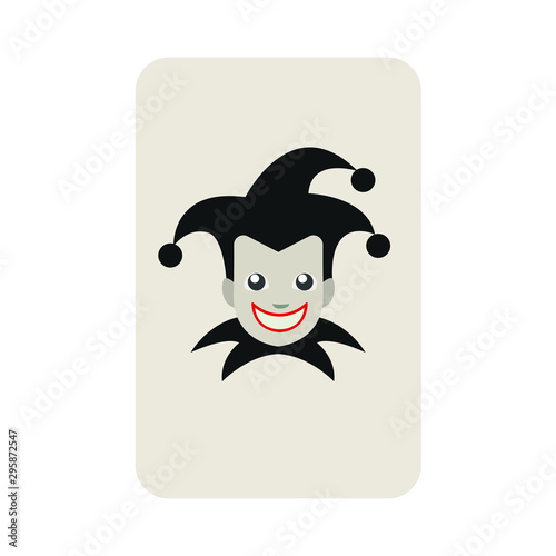 Joker illustration vector symbol sign
