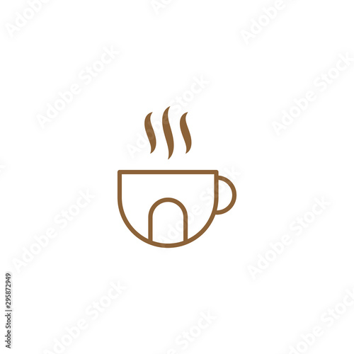 Coffee Store graphic design template simple illustration