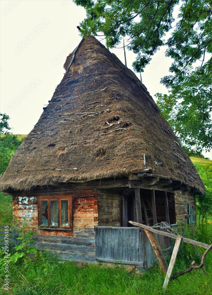 a very old house in Romania