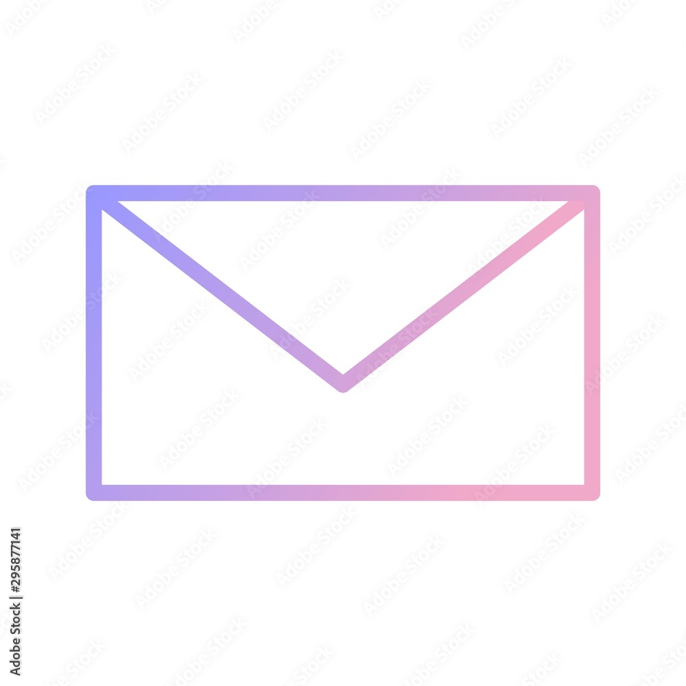 Message Vector Icon With White Background Message Vector Icon With White Background