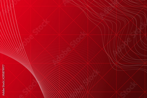 Fototapeta Naklejka Na Ścianę i Meble -  abstract, red, wallpaper, wave, design, texture, pattern, illustration, blue, line, light, graphic, curve, waves, art, lines, digital, backdrop, color, decoration, technology, shape, gradient, motion