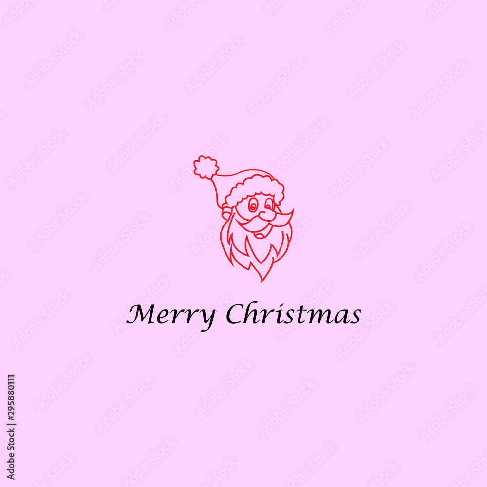 Inspire linear icons from the Santa Claus logo design. Thin line illustration. Contour symbol. Vector image of an isolated line Inspire linear icons from the Santa Claus logo design. Thin line illustration. Contour symbol. Vector image of an isolated line