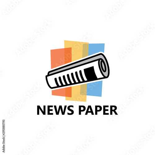 News Paper Logo Template Design