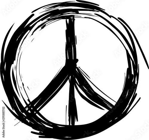 Peace symbol photo