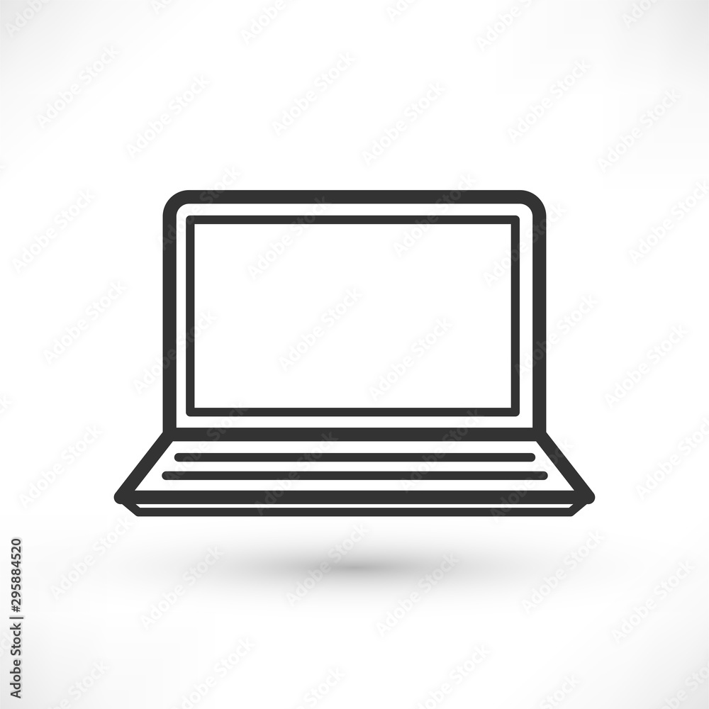 laptop line icon laptop line icon