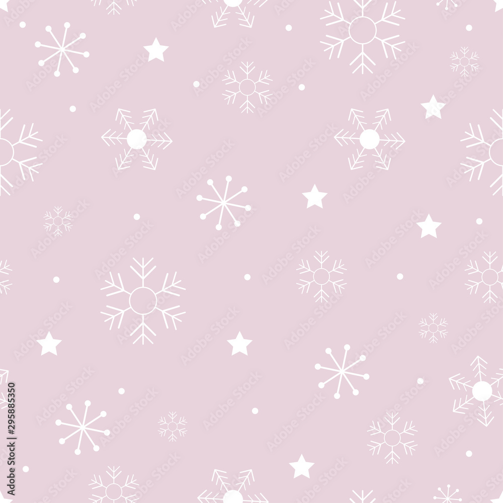 Seamless pattern cold Winter in Christmas Day with Cute cartoon ...