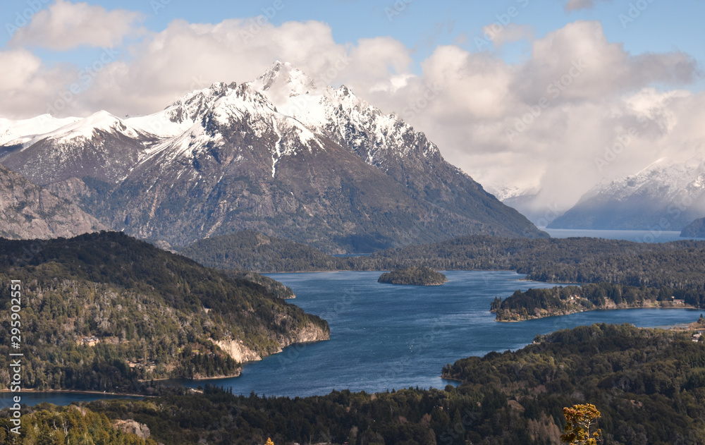  The famous Lake Nahuel Huapi, in Bariloche, Province of Rio Negro (Argentina)
