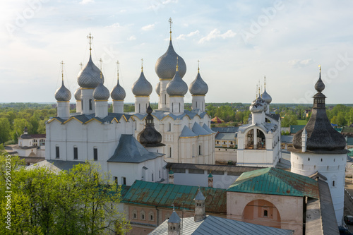 The dome of the Cathedral of the Rostov Kremlin